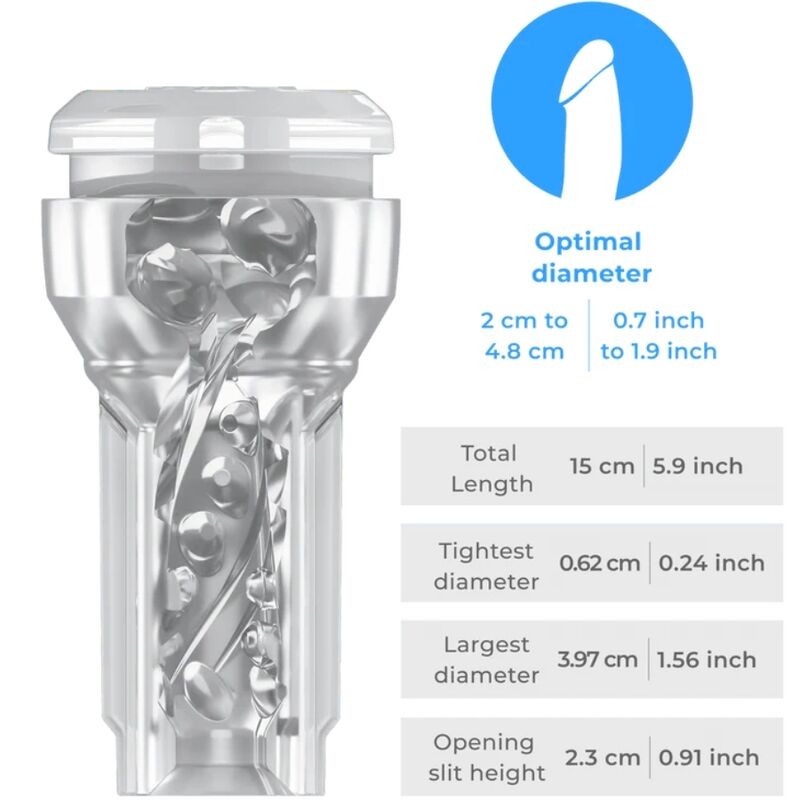KIIROO - FEEL POCKET STROKER + POWER BLOW COMBO - NOCTURNA DESIRES