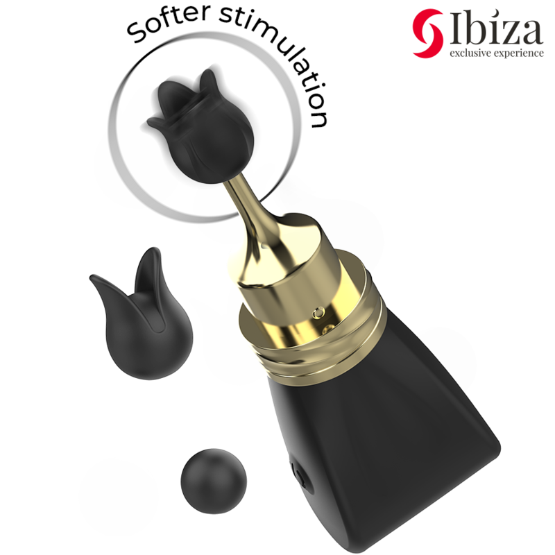 IBIZA - CLIT STIMULATOR 3 HEADS BOW - NOCTURNA DESIRES