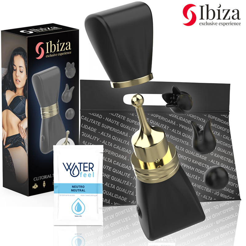 IBIZA - CLIT STIMULATOR 3 HEADS BOW - NOCTURNA DESIRES