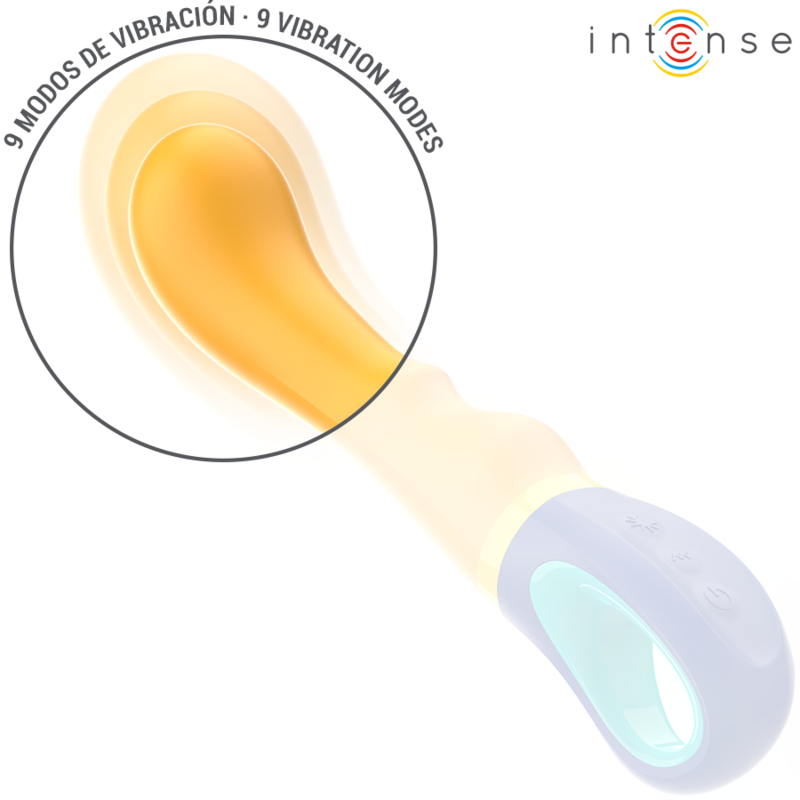 INTENSE - SHAGGY G-SPOT VIBRATOR YELLOW - NOCTURNA DESIRES