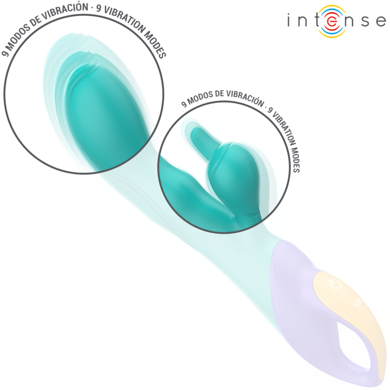INTENSE - FRED RABBIT VIBRATOR BLUE - NOCTURNA DESIRES