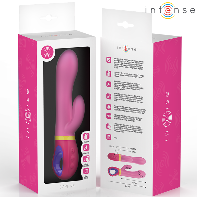 INTENSE - DAPHNE PINK RABBIT VIBRATOR - NOCTURNA DESIRES