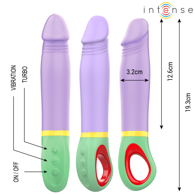INTENSE - VELMA CLASSIC PURPLE VIBRATOR - NOCTURNA DESIRES