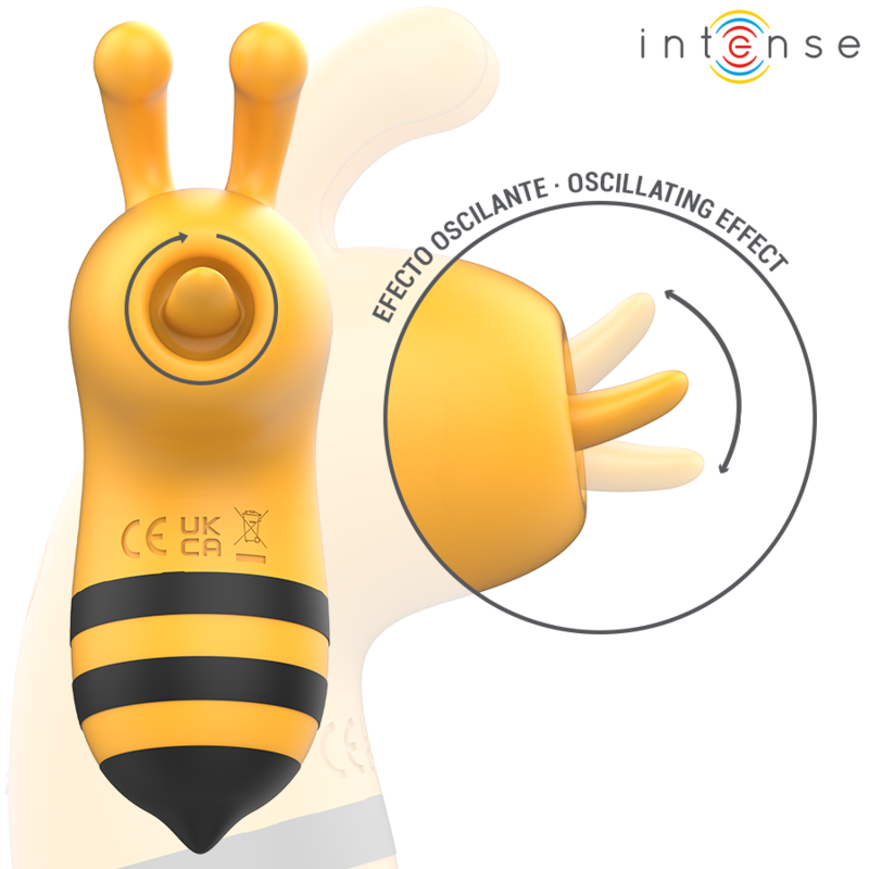 INTENSE - MAYA STIMULATOR WITH 360º ROTATING TONGUE - NOCTURNA DESIRES