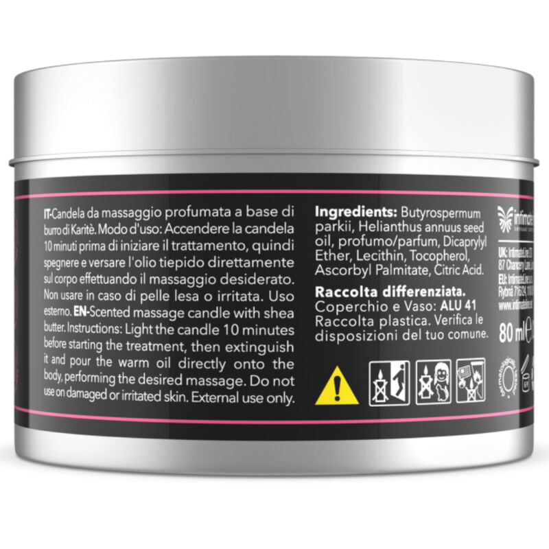 INTIMATELINE LUXURIA - GRAPE MASSAGE CANDLE - NOCTURNA DESIRES