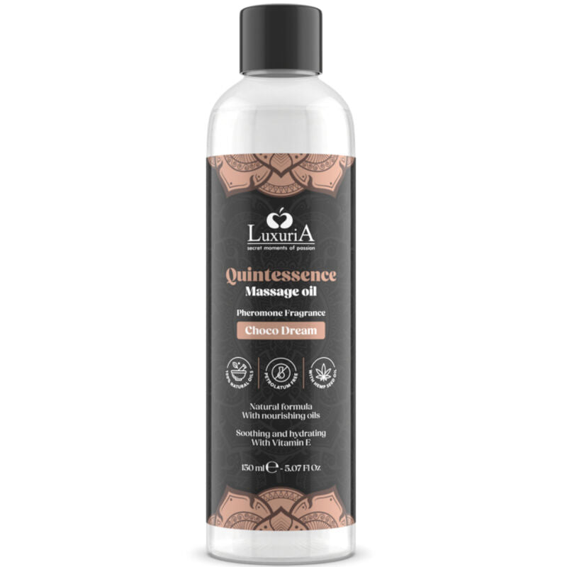 INTIMATELINE LUXURIA - MASSAGE OIL CHOCOLATE 150 ML - NOCTURNA DESIRES