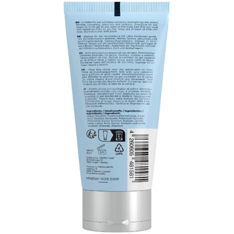 MISTER SIZE - BIO LUBRICANT 100 ML - NOCTURNA DESIRES