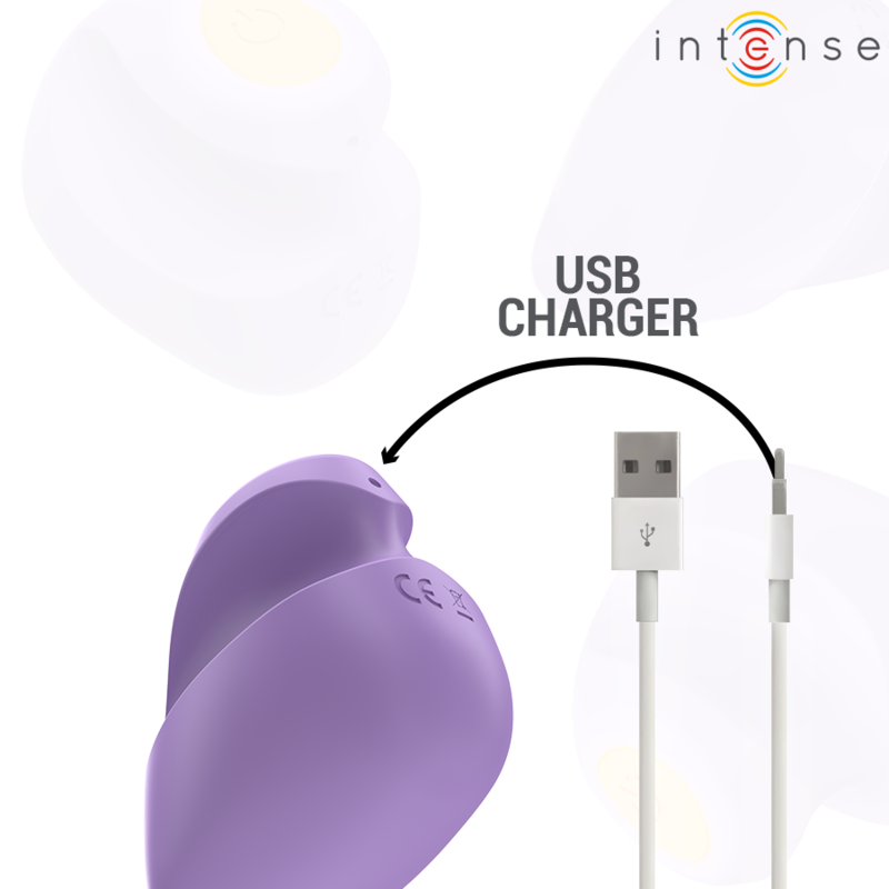 INTENSE - URSULA STIMULATOR 10 VIBRATIONS PURPLE - NOCTURNA DESIRES