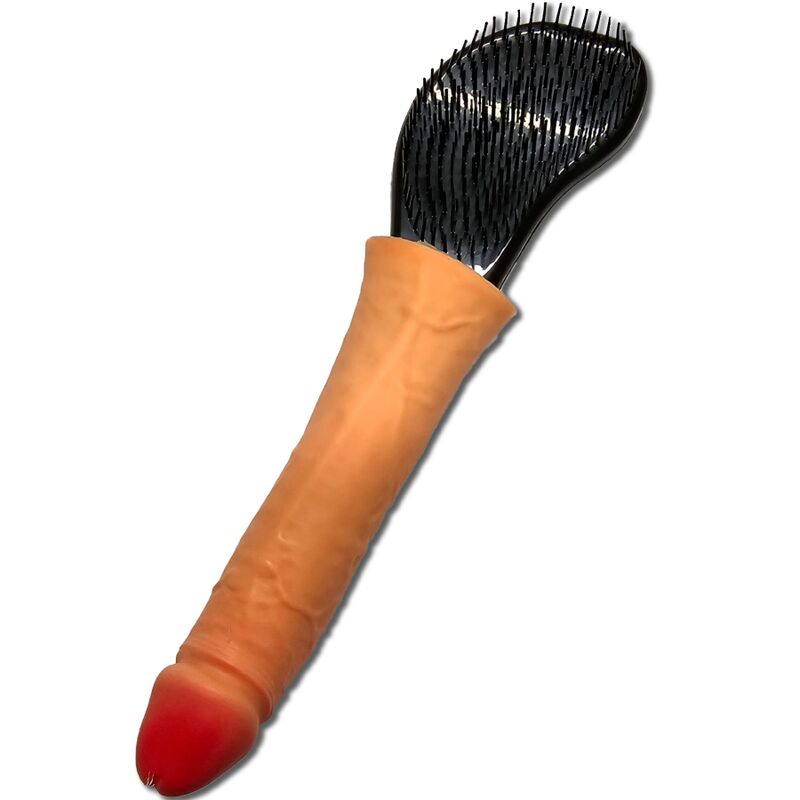 DIABLO PICANTE - HAIR BRUSH WITH PENIS AT THE TIP - NOCTURNA DESIRES