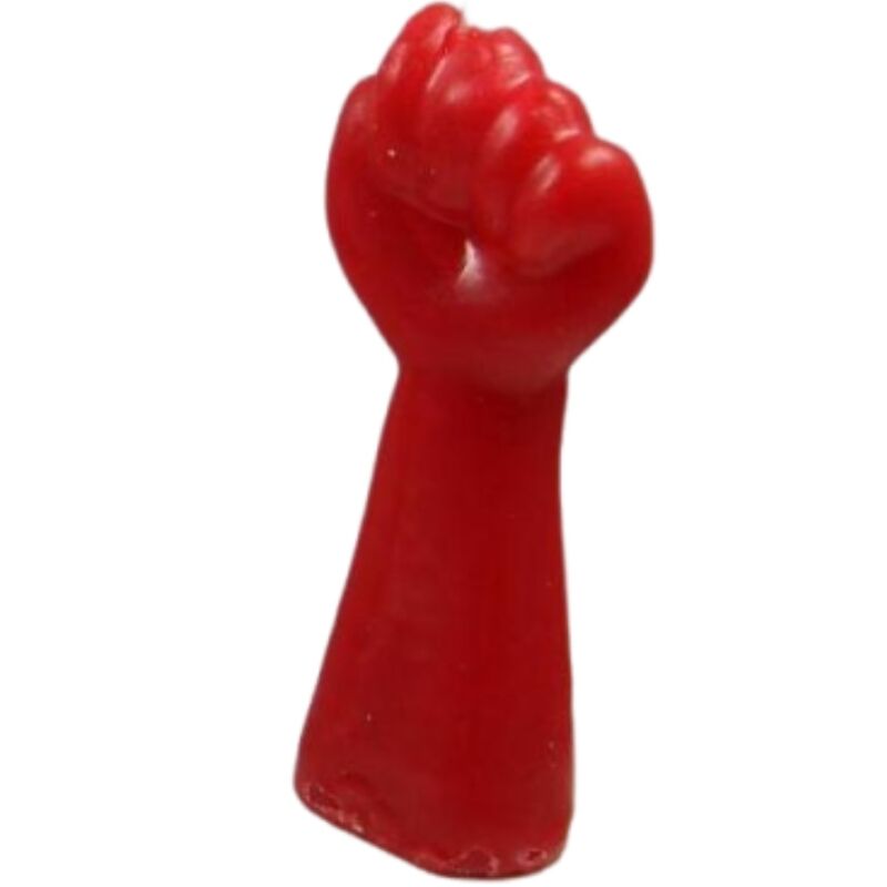 DIABLO PICANTE - FIST SHAPED CANDLE RED - NOCTURNA DESIRES