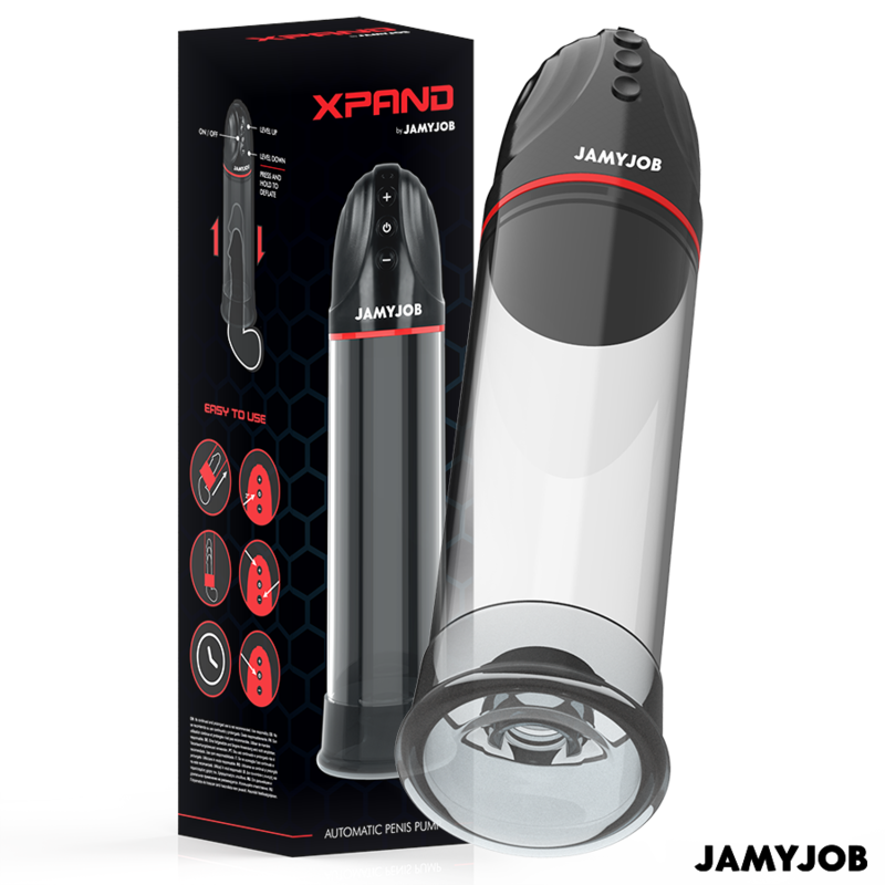 JAMYJOB - XPAND AUTOMATIC PUMP 3 SUCTION LEVELS GREY - NOCTURNA DESIRES