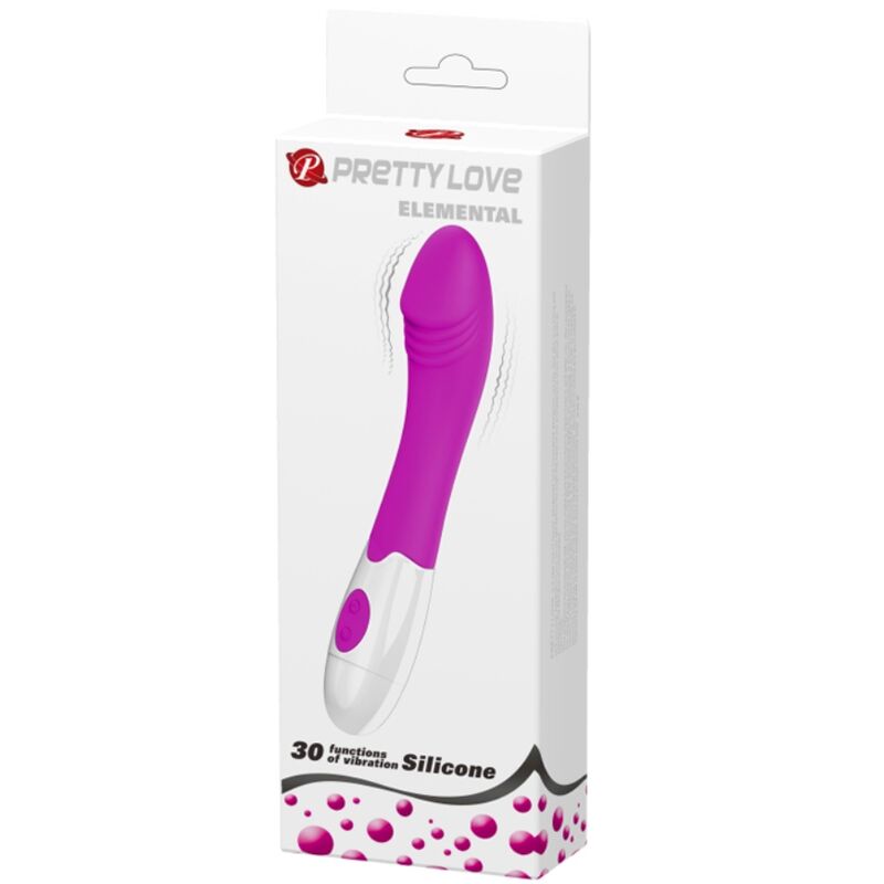 PRETTY LOVE - ELEMENTAL VIBRATOR 30 VIBRATION MODES PURPLE - NOCTURNA DESIRES