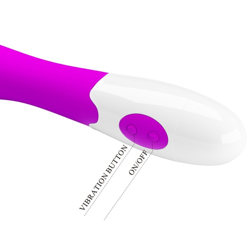 PRETTY LOVE - ELEMENTAL VIBRATOR 30 VIBRATION MODES PURPLE - NOCTURNA DESIRES