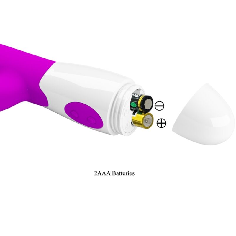 PRETTY LOVE - CENTAUR VIBRATOR RABBIT 30 VIBRATION MODES PURPLE - NOCTURNA DESIRES