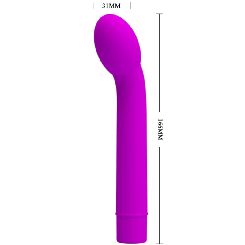 PRETTY LOVE - LOGAN G-SPOT VIBRATOR 10 VIBRATIONS PURPLE - NOCTURNA DESIRES