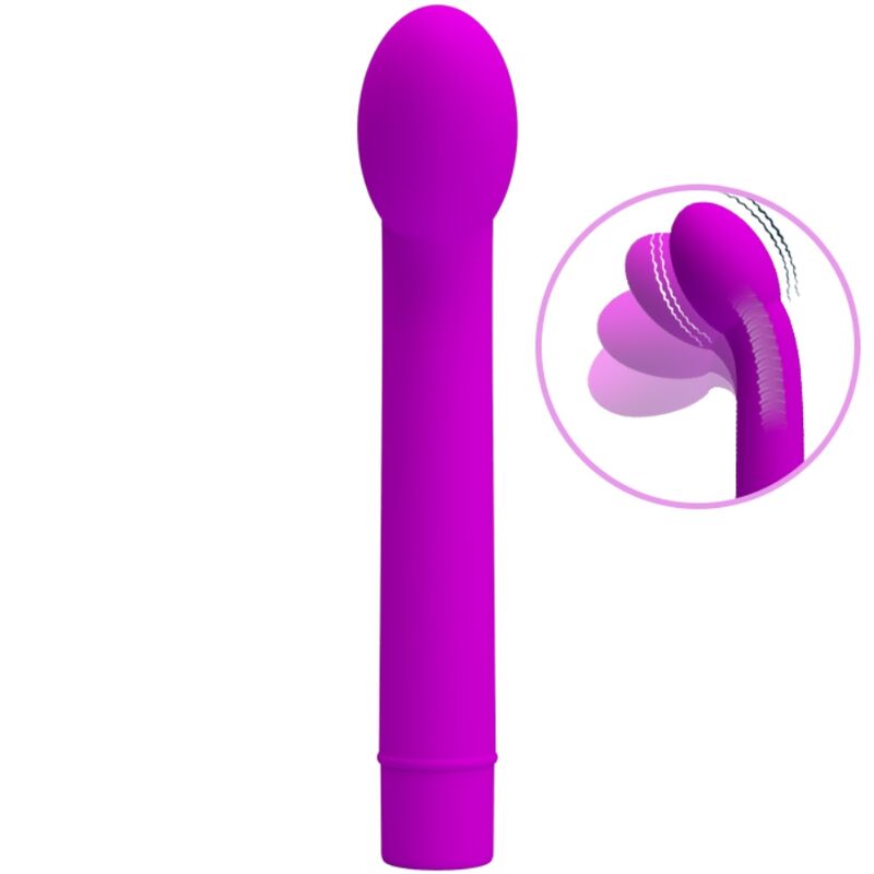 PRETTY LOVE - LOGAN G-SPOT VIBRATOR 10 VIBRATIONS PURPLE - NOCTURNA DESIRES