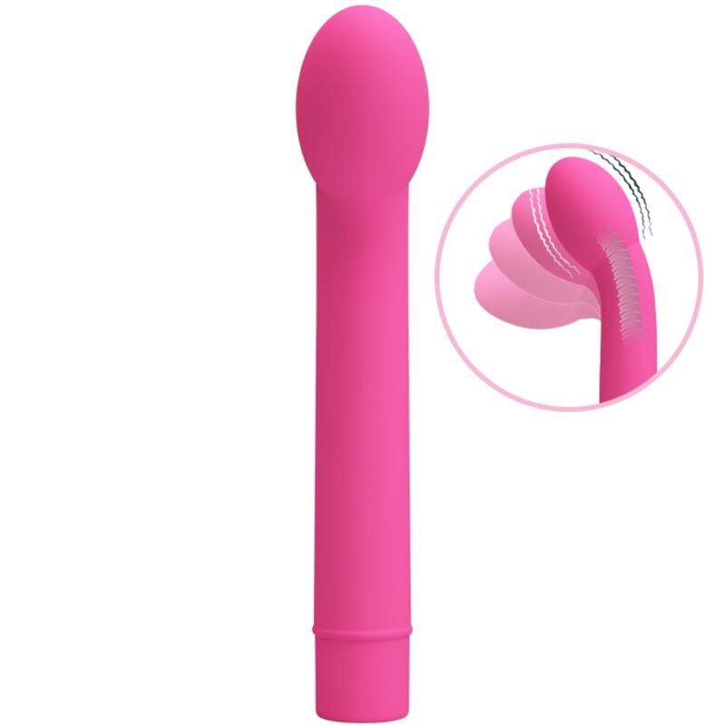 PRETTY LOVE - LOGAN G-SPOT VIBRATOR 10 VIBRATIONS PINK - NOCTURNA DESIRES