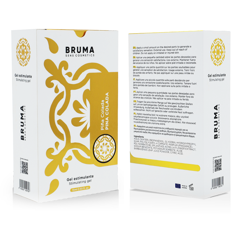 BRUMA - PINA COLADA FLAVOR INTENSIFYING BALM 15 ML - NOCTURNA DESIRES