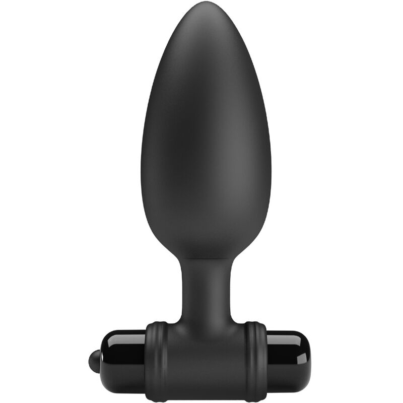 PRETTY LOVE - VIBRA BUTT PLUG 2 ANAL PLUG 10 VIBRATIONS BLACK - NOCTURNA DESIRES