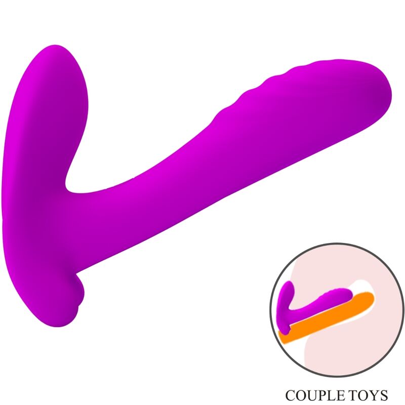 PRETTY LOVE - MASSAGER & VIBRATOR 12 VIBRATIONS REMOTE CONTROL PURPLE - NOCTURNA DESIRES