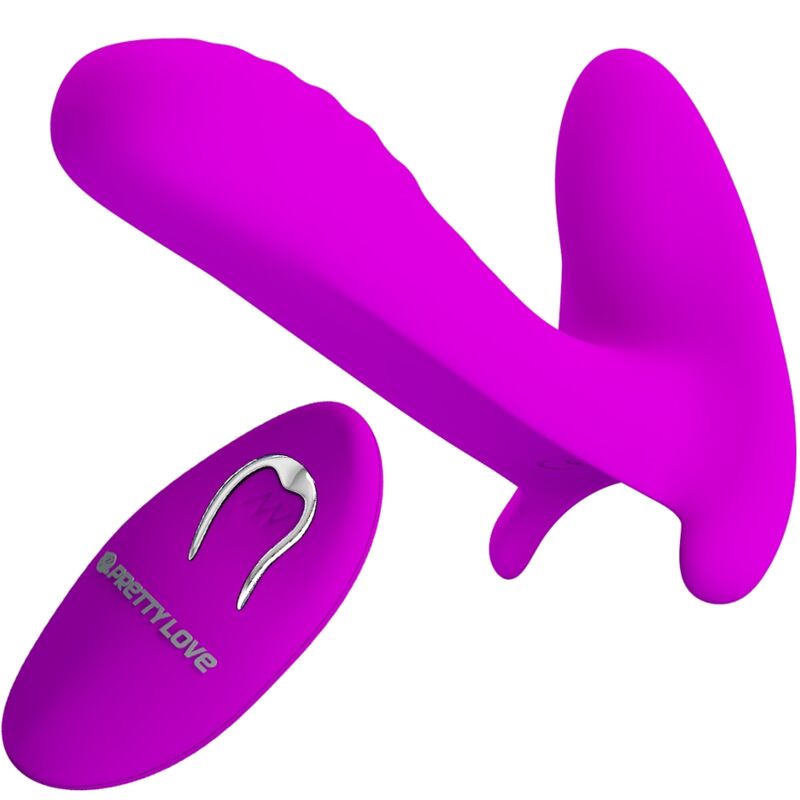 PRETTY LOVE - MASSAGER & VIBRATOR 12 VIBRATIONS REMOTE CONTROL PURPLE - NOCTURNA DESIRES