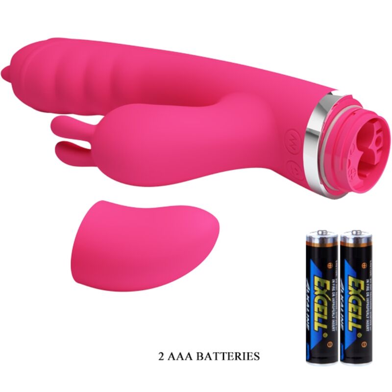 PRETTY LOVE - PHOENIX MULTIFUNCTION RABBIT VIBRATOR PINK - NOCTURNA DESIRES
