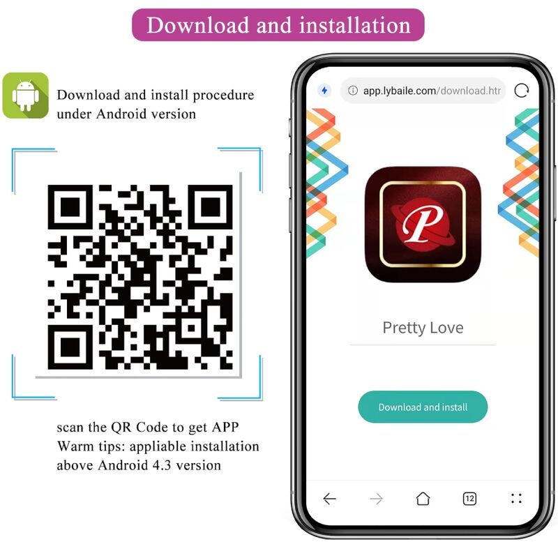 PRETTY LOVE - FRANZ MASSAGER AND VIBRATOR FREE APP PURPLE - NOCTURNA DESIRES