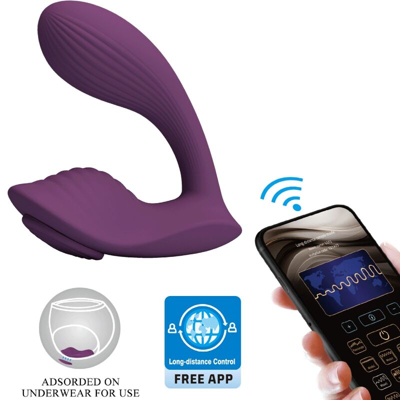 PRETTY LOVE - FRANZ MASSAGER AND VIBRATOR FREE APP PURPLE - NOCTURNA DESIRES