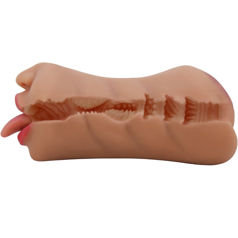 CRAZY BULL - SARAH DOUBLE MASTURBATOR MOUTH & VAGINA FLESH - NOCTURNA DESIRES