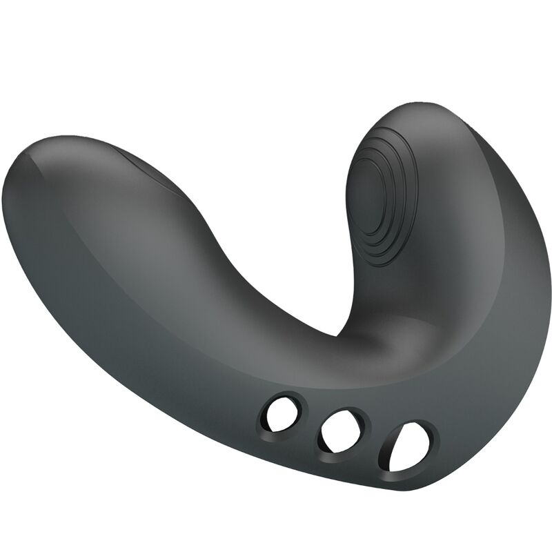 PRETTY LOVE - CAMELIA FINGER VIBRATOR 7 VIBRATIONS BLACK - NOCTURNA DESIRES