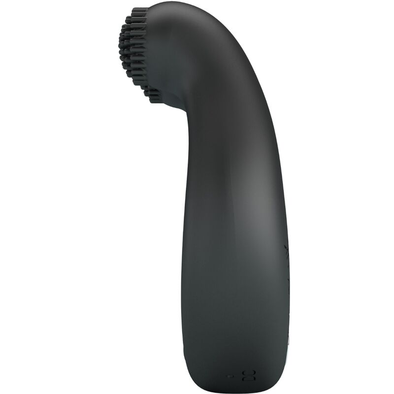 PRETTY LOVE - DAHLIA VIBRATING RING + CLITORIS STIMULATOR 12 VIBRATIONS BLACK - NOCTURNA DESIRES