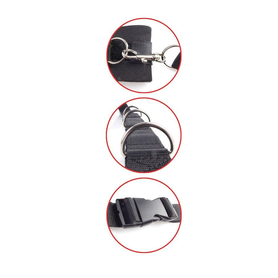 FETISH FANTASY SERIES - ULTIMATE BED RESTRAINT SYSTEM - NOCTURNA DESIRES