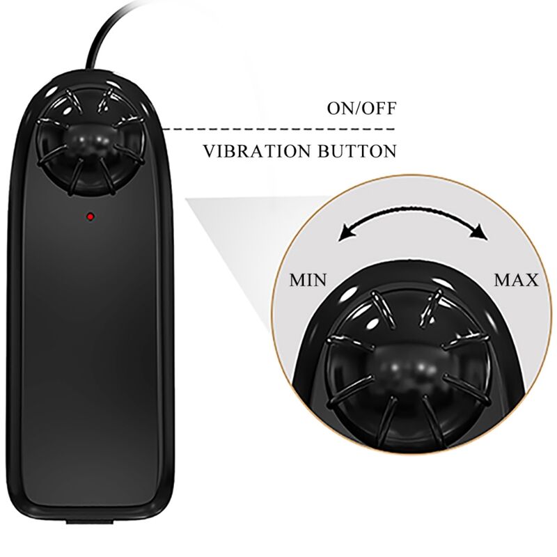 BAILE - BAHAMUT REALISTIC VIBRATOR 21.8 CM FLESH REMOTE CONTROL - NOCTURNA DESIRES