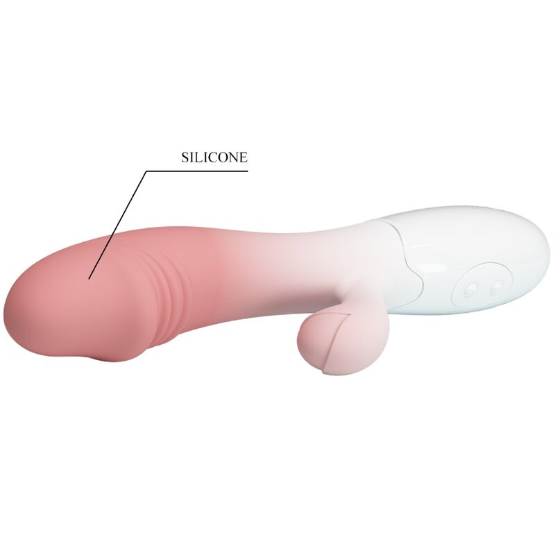 PRETTY LOVE - SNAPPY RABBIT VIBRATOR 30 VIBRATIONS PINK - NOCTURNA DESIRES