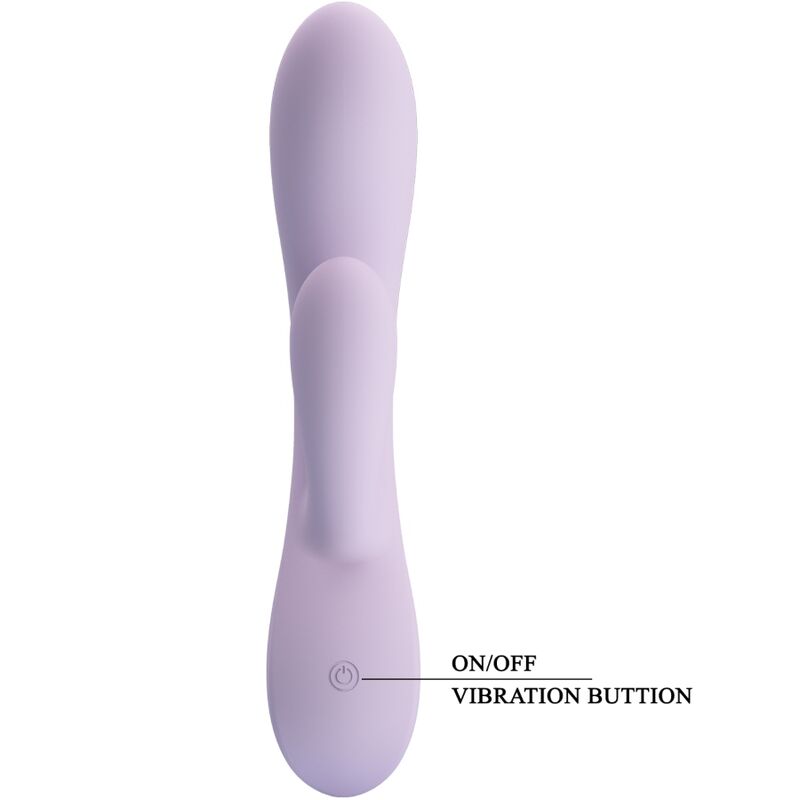 PRETTY LOVE - ROSOLYN RABBIT VIBRATOR 10 VIBRATIONS PURPLE - NOCTURNA DESIRES