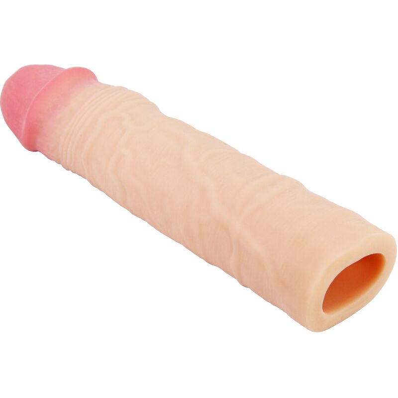 PRETTY LOVE - CHELSEA PENIS SLEEVE WITH 7.6 CM EXTENSION FLESH - NOCTURNA DESIRES