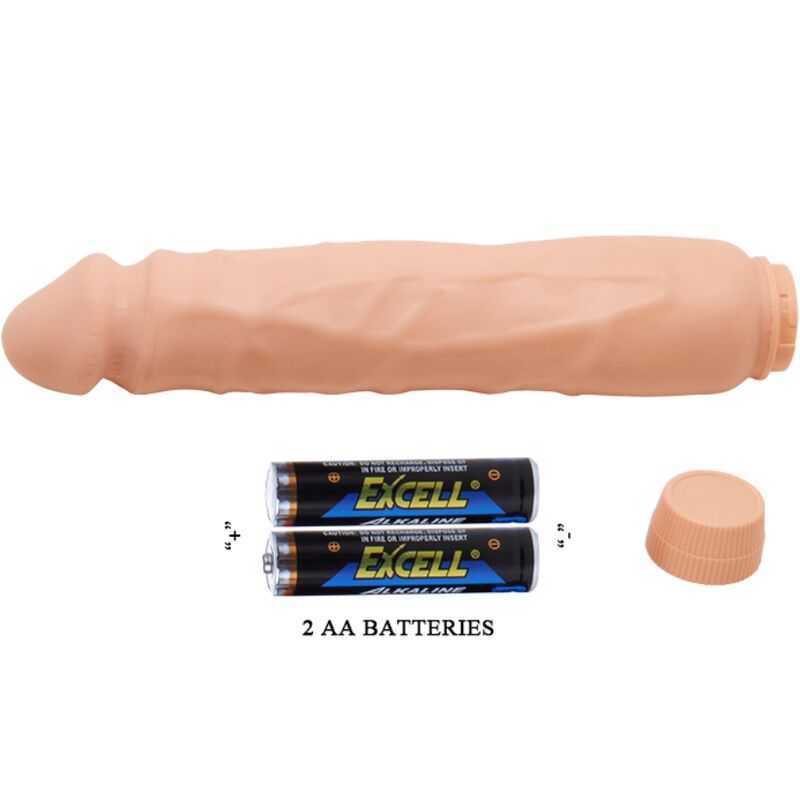 BAILE - JACK REALISTIC VIBRATOR 26 CM FLESH - NOCTURNA DESIRES