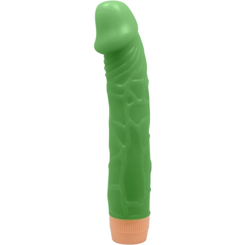 BAILE - BILL REALISTIC VIBRATOR 22.5 CM GREEN - NOCTURNA DESIRES
