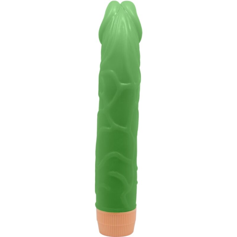 BAILE - BILL REALISTIC VIBRATOR 22.5 CM GREEN - NOCTURNA DESIRES