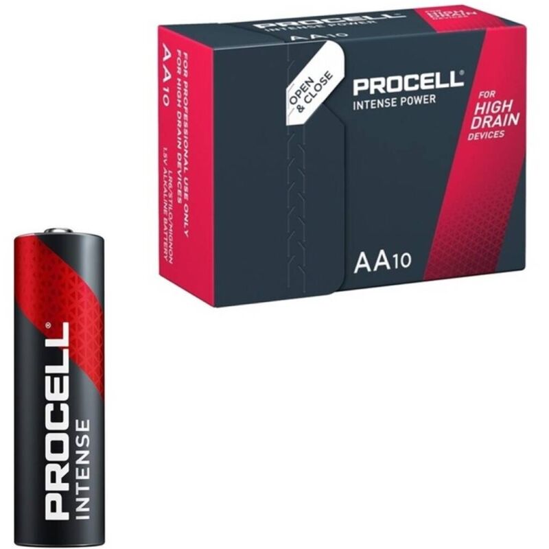 PROCELL - INTENSE POWER ALKALINE LR6 AA 1.5V BOX*10 - NOCTURNA DESIRES