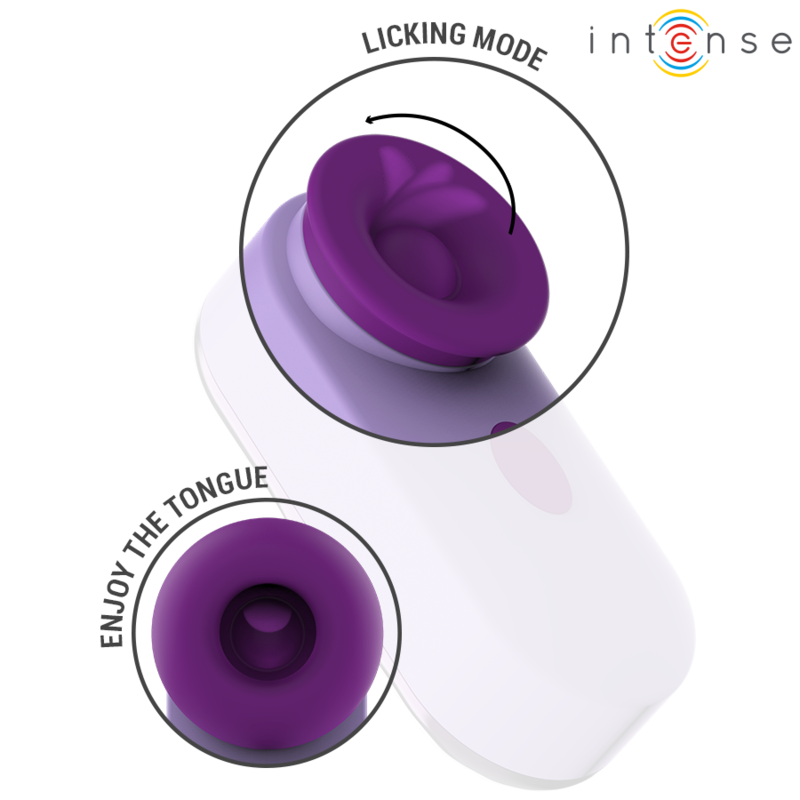 INTENSE - SABRINA CLIT STIMULATOR PURPLE - NOCTURNA DESIRES