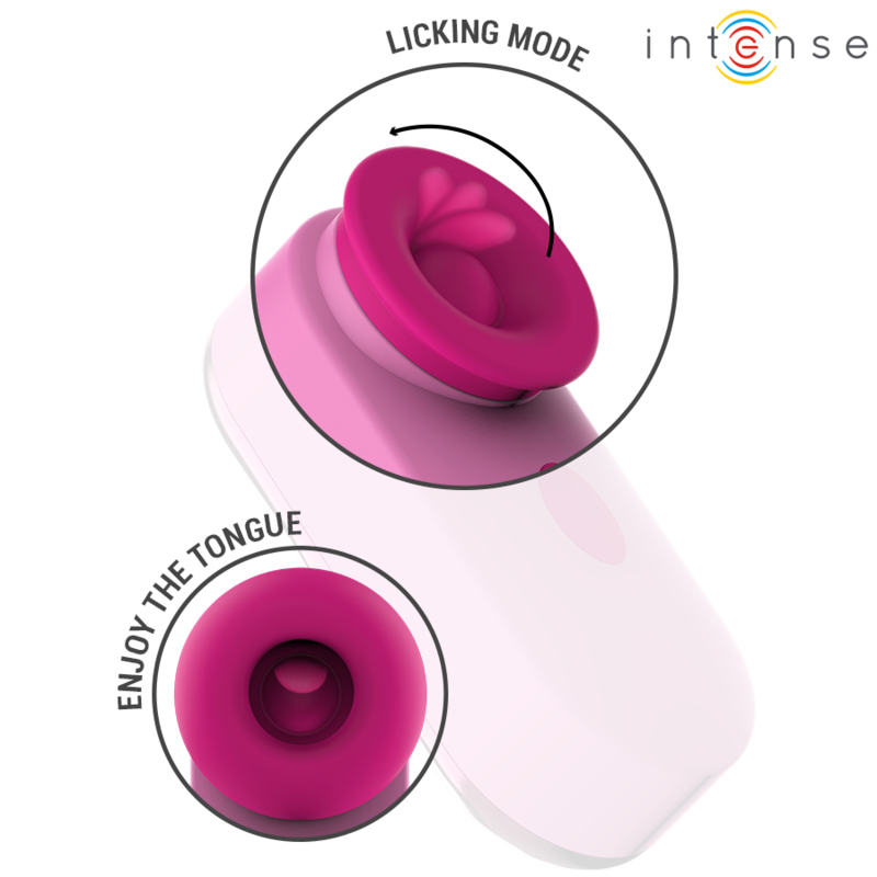 INTENSE - SABRINA CLIT STIMULATOR PINK - NOCTURNA DESIRES