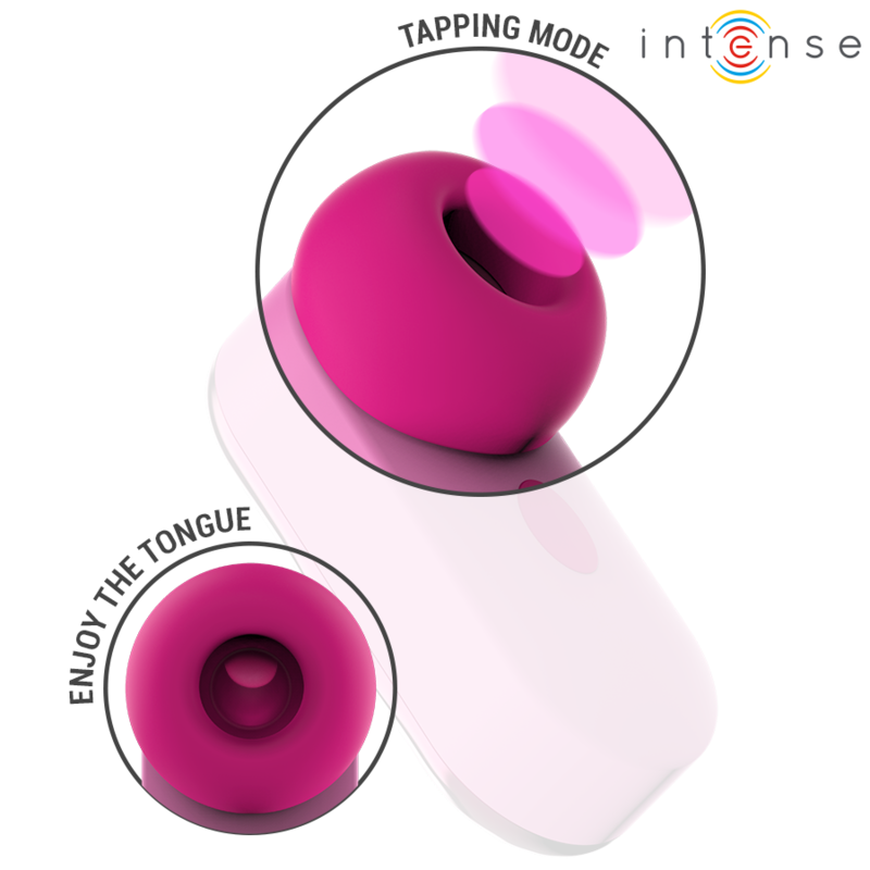 INTENSE - SABRINA CLIT STIMULATOR PINK - NOCTURNA DESIRES
