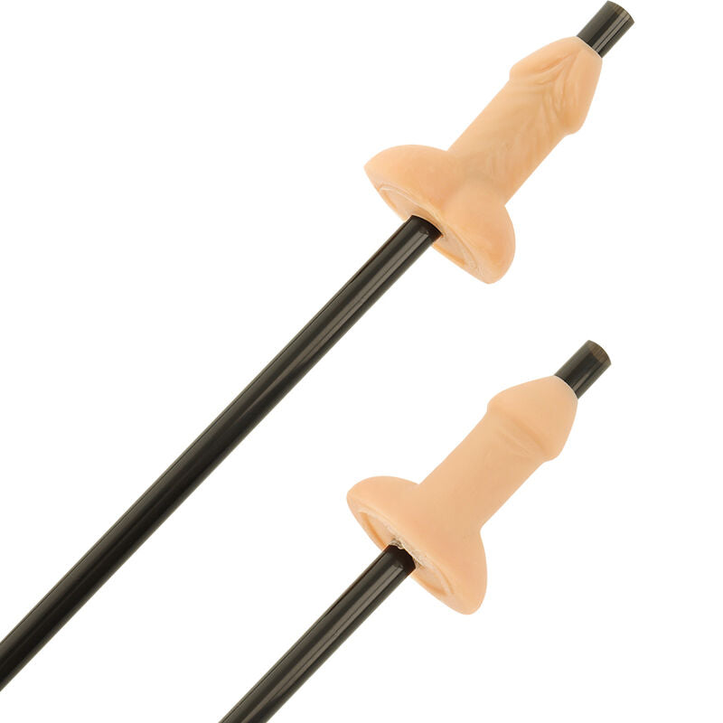 DIABLO PICANTE - BAG OF 10 NATURAL PENIS STRAWS - NOCTURNA DESIRES