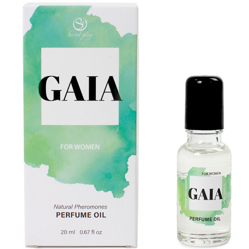 SECRETPLAY - GAIA NATURAL PERFUME PHEROMONES IN OIL FOR WOMEN 20 ML - NOCTURNA DESIRES