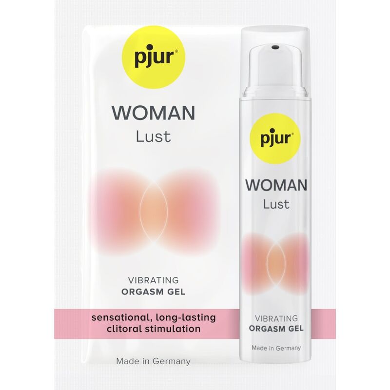PJUR - WOMAN LUST VIBRATING GEL SINGLE DOSE FOR ORGASM 1.5 ML - NOCTURNA DESIRES