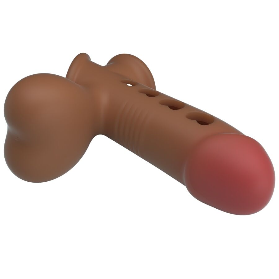 PRETTY LOVE - TYRONN PENIS SLEEVE WITH AIRBAG - NOCTURNA DESIRES