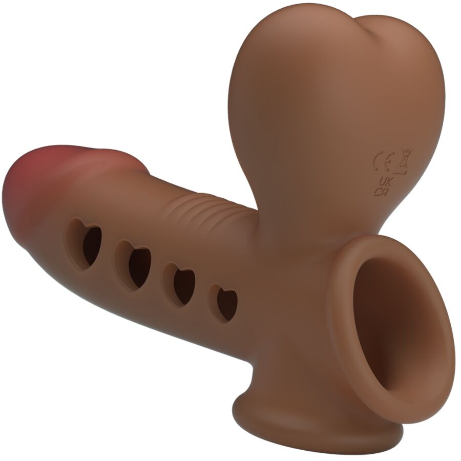 PRETTY LOVE - TYRONN PENIS SLEEVE WITH AIRBAG - NOCTURNA DESIRES