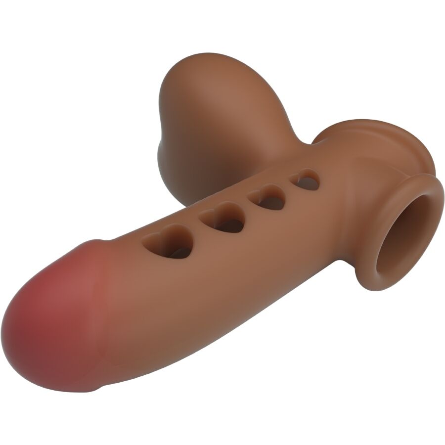 PRETTY LOVE - TYRONN PENIS SLEEVE WITH AIRBAG - NOCTURNA DESIRES