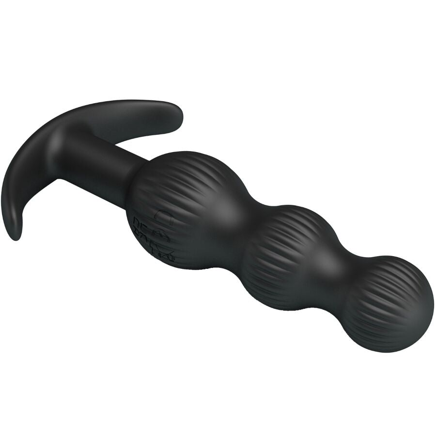 PRETTY LOVE - SIDNEY ANAL VIBRATOR 10 VIBRATIONS BLACK - NOCTURNA DESIRES